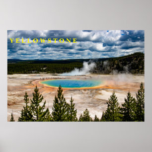 Póster Poster Yellowstone Hot Pot