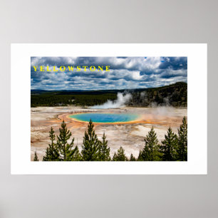 Póster Poster Yellowstone Hot Pot