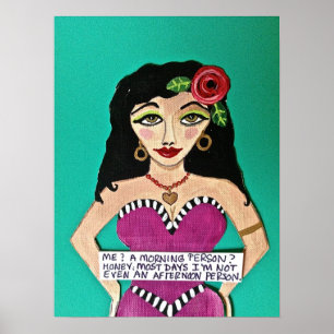 PÓSTER POSTER - "¿YO? ¿UNA MAÑANA?"