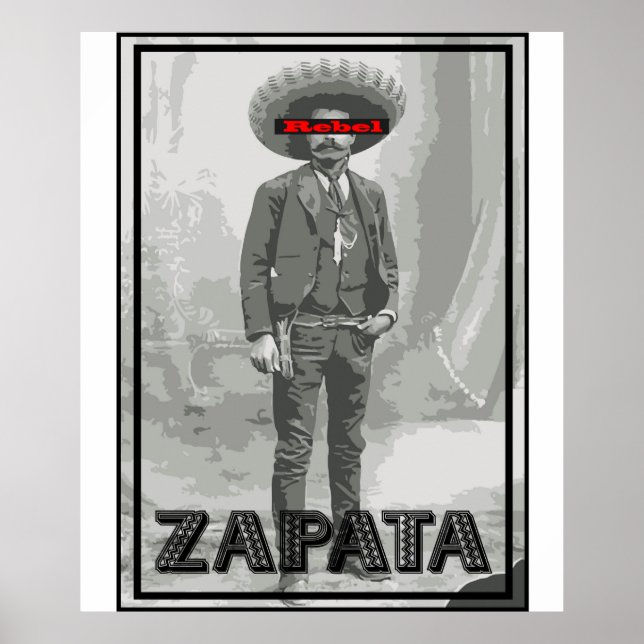 Póster Poster Zapata Rebelde (Frente)