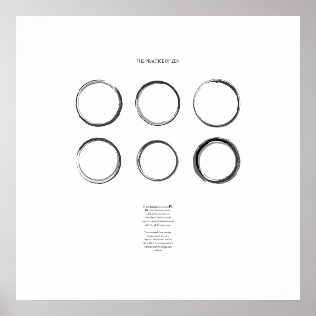 Póster Poster Zen Moment Nº 10 (Frente)