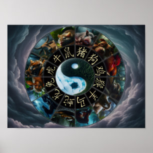Póster Poster Zodiac Animal