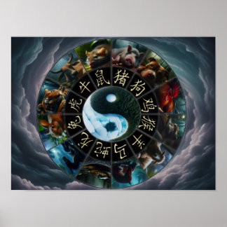 Póster Poster Zodiac Animal