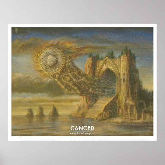 Póster Poster Zodiac - Cáncer (Frente)