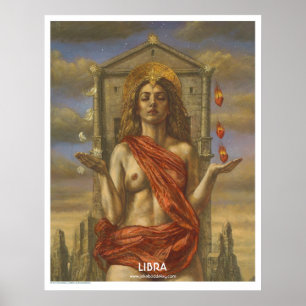 Póster Poster Zodiac - Libra