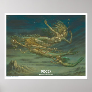 Póster Poster Zodiac - Pisces