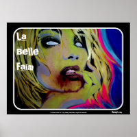 poster zombie de "La Belle Faim"