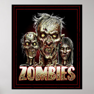 Póster Poster Zombies