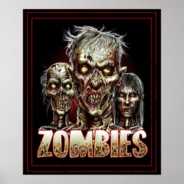 Póster Poster Zombies (Frente)