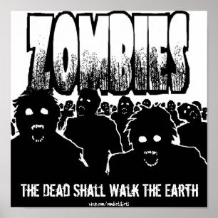 Póster Poster Zombies