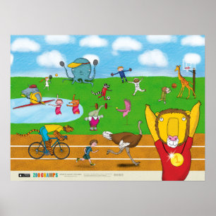 Póster Poster Zoo Champs