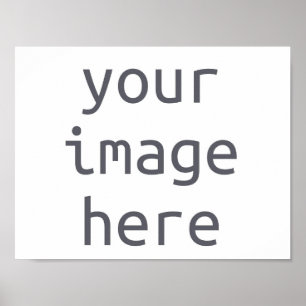 Póster #PosterCustomizable producto #YourPhotoHere