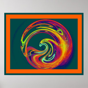 PÓSTER POSTERIZADO CON FIREBIRD PHOENIX