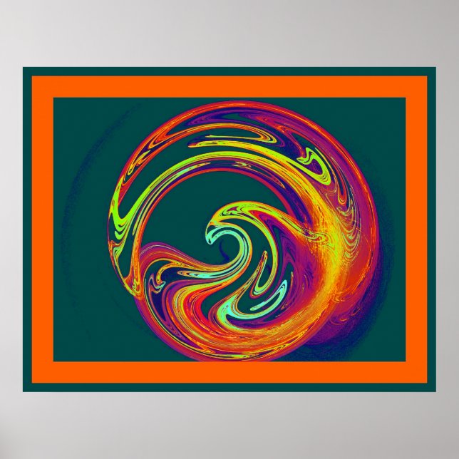 PÓSTER POSTERIZADO CON FIREBIRD PHOENIX (Frente)