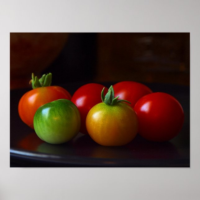 Póster posterl de tomates maduros DE 14,95 (Frente)