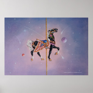 Póster Posters, imprentas - caballo de Petaluma 2