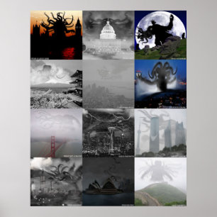 Póster Postersmallcthulhu