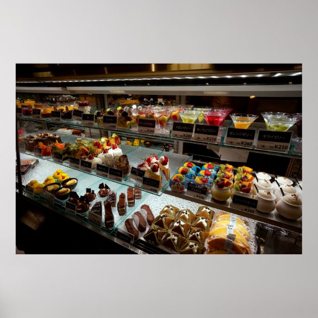 PÓSTER POSTRES DE JAPÓN - KYOTO (Frente)