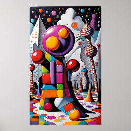 Póster Postres estresados - Ken Gage Fantasy Art