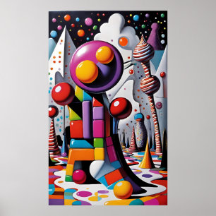 Póster Postres estresados - Ken Gage Fantasy Art