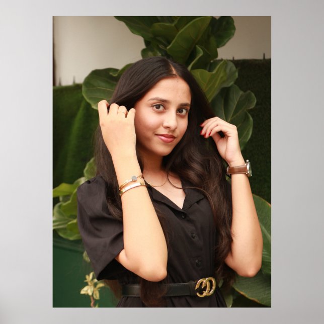 Póster Postura de jardín (Frente)