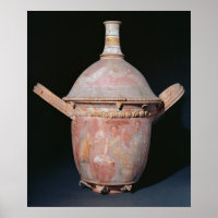 Pot con una escena de mujeres bañándose