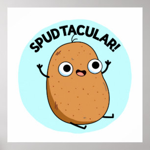Póster Potato Pun