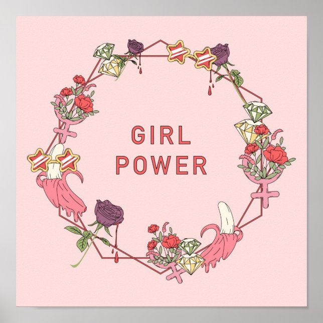 Póster Potencia chica (Frente)