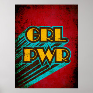 Póster Potencia chica