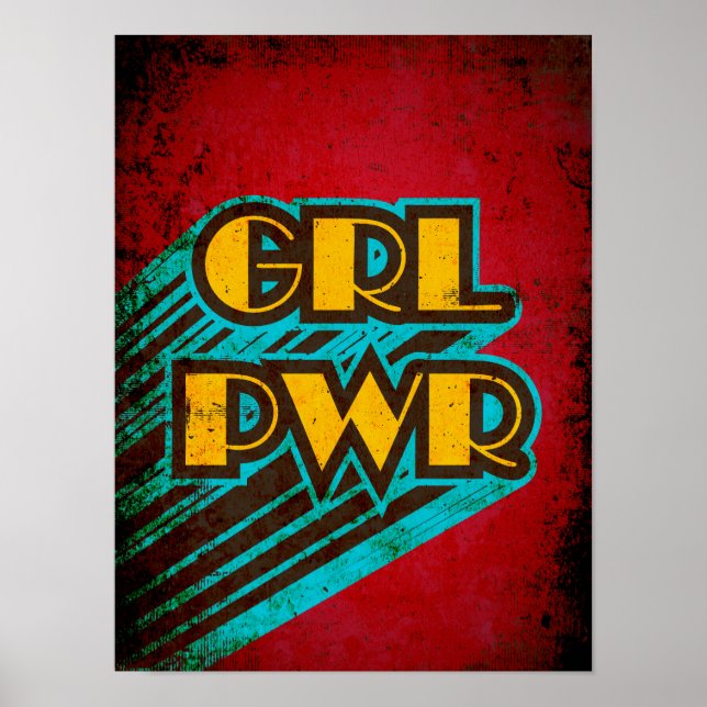 Póster Potencia chica (Frente)