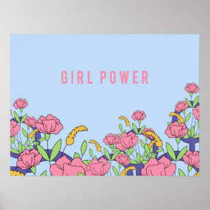 Póster Potencia chica