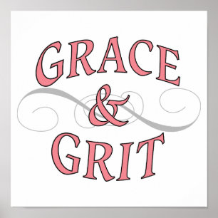 Póster Potencia chica Grace y Grit