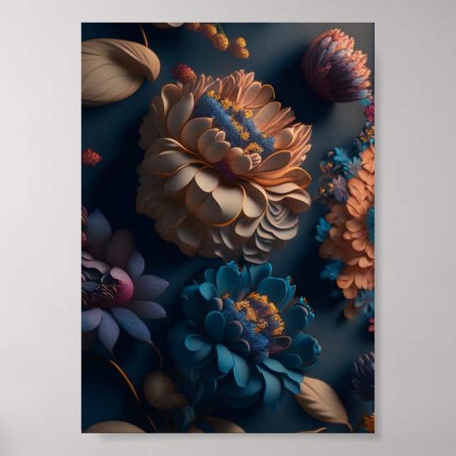 Póster Potencia de flor (Frente)