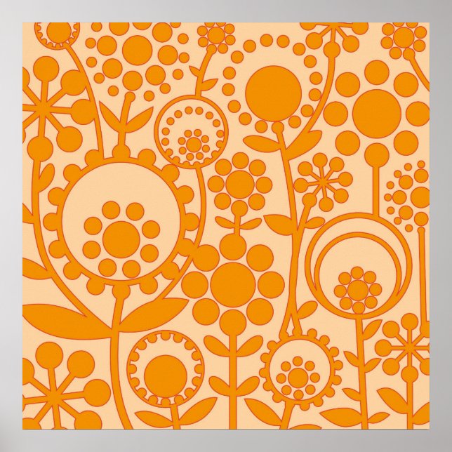 Póster potencia de flor 5 (Frente)