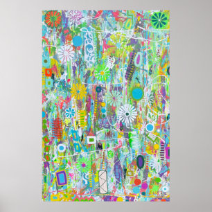 Póster Potencia de las flores 24 x 36 Poster
