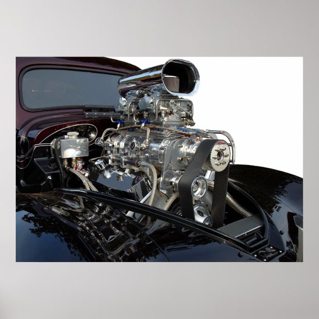 Póster Potencia del motor (Frente)