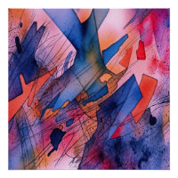 "Potencial desatado" arte abstracto contemporáneo