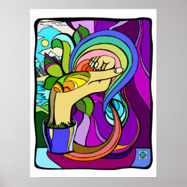 Póster Potencial Enraizado