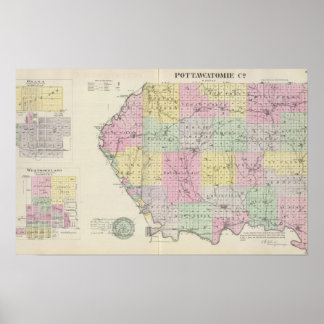 Póster Pottawatomie County, Kansas 2
