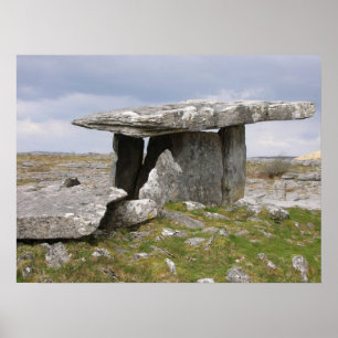 Póster Poulnabrone dolmen