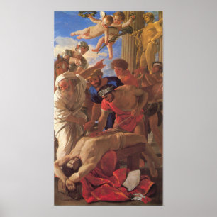 Póster Poussin - El Martirio De San Erasmo