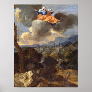 Póster Poussin - Santa Rita De Cascia