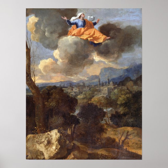 Póster Poussin - Santa Rita De Cascia (Frente)