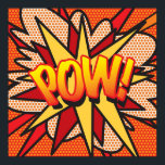 Póster POW Comic Book Pop Art Diversión a la moda<br><div class="desc">POW Comic Book Pop Art Diversión a la moda</div>