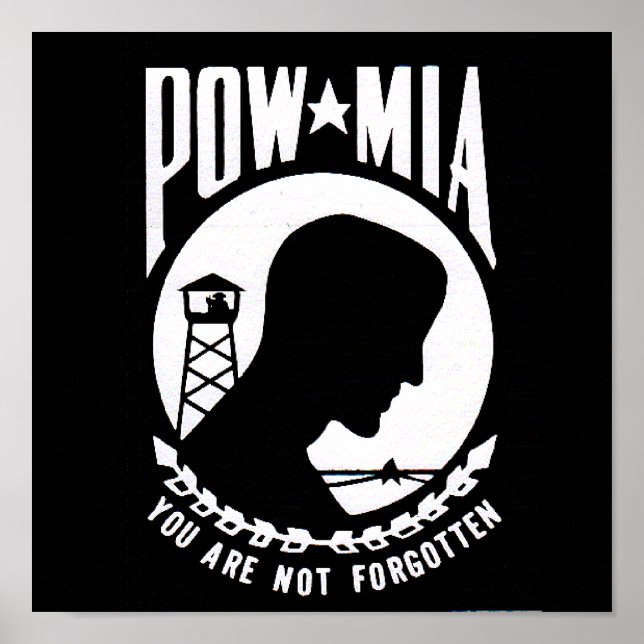 Póster pow_mia (Frente)
