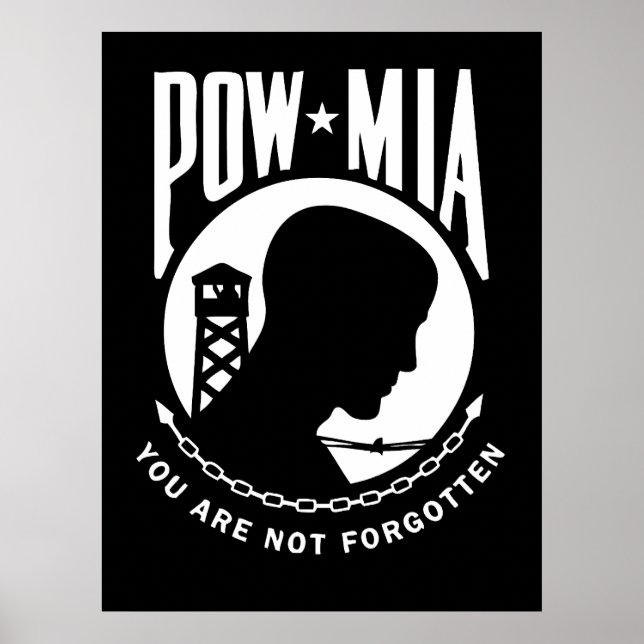 PÓSTER POW MIA (Frente)