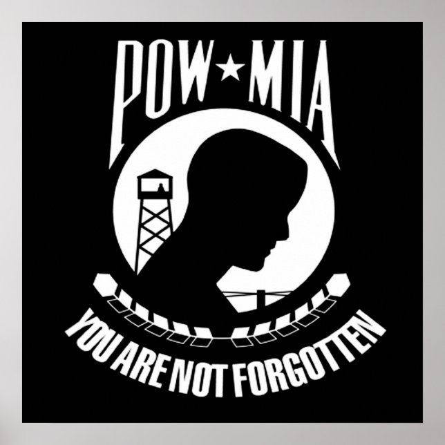 PÓSTER POW MIA (Frente)