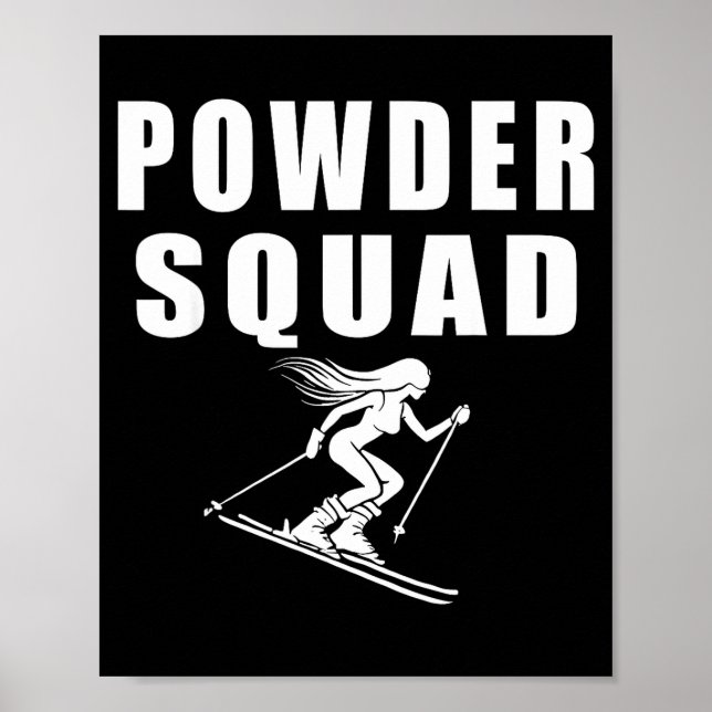 Póster Powder squad  (Frente)