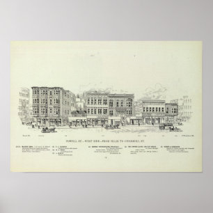 Póster Powell West side Ellis y O'Farrell