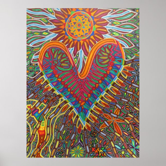 Póster power of love - 2009 (Frente)